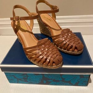 NEW Seychelles Aspiration Wedge Sandals- 7.5M